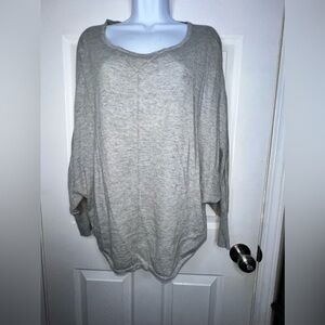 Joie Women’s Medium Gray Trip Dolman Sleeve Cashmere Wool Knit Sweater Top M
